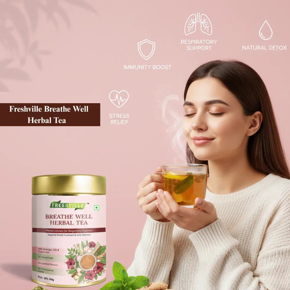 Freshville Breathe Well Herbal Tea